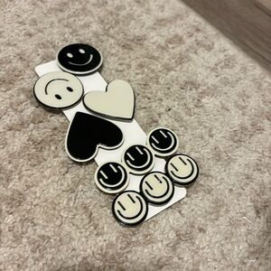 Black & White Hairclips